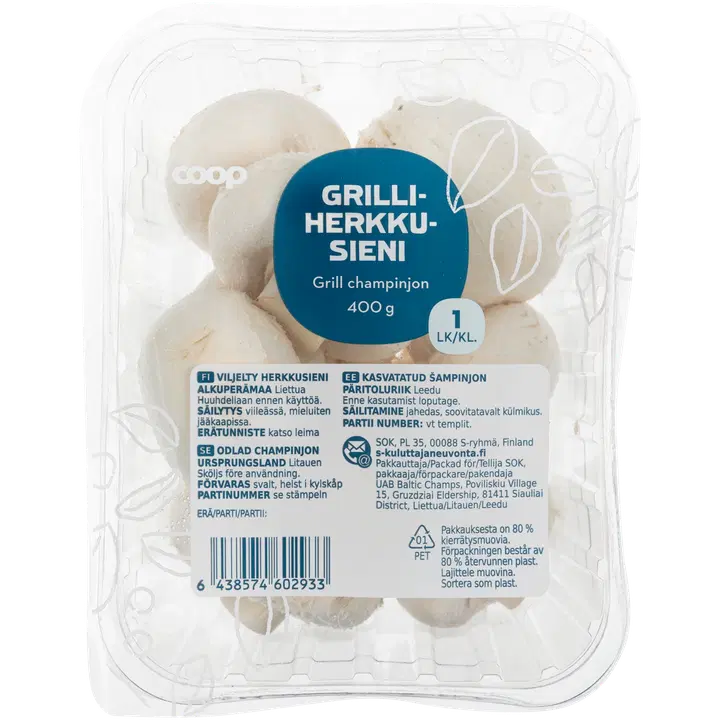 Coop grillherkkusieni 400 g