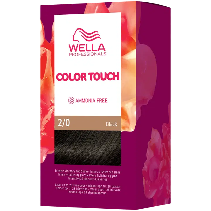 Wella Professionals Color Touch Pure Naturals Black 2/0 kotiväri 130 ml