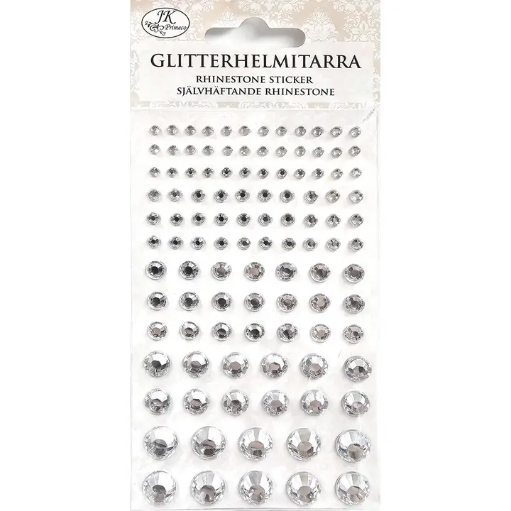 J.K. Primeco glitterhelmitarra kirkas