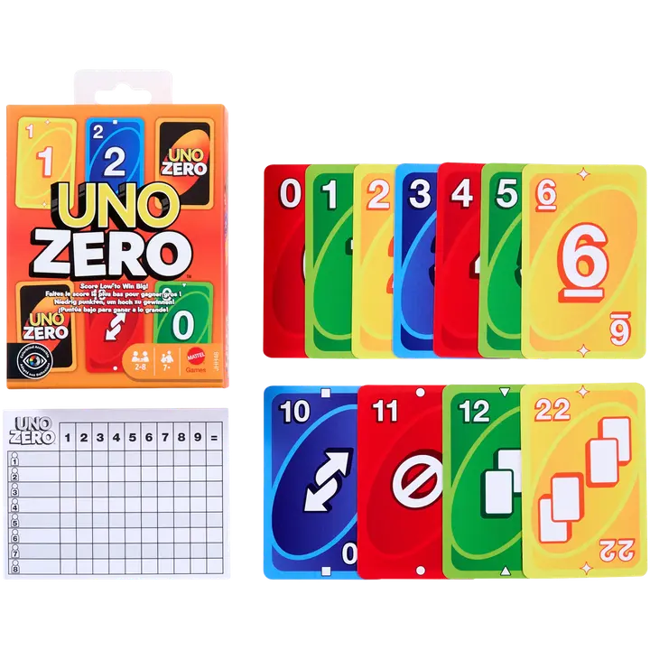 Uno Zero -Korttipeli