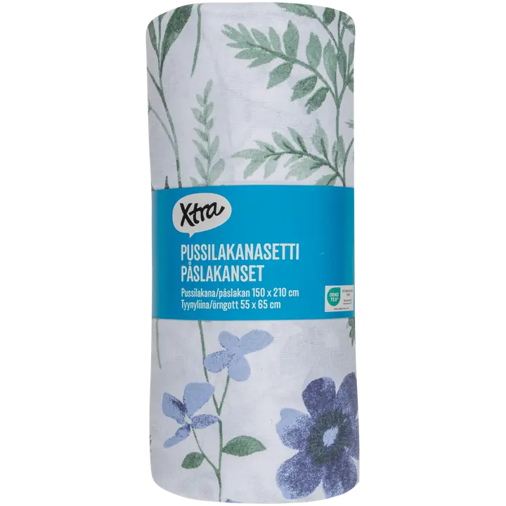 Voodipesukomplekt Lilled 150x210+55x65