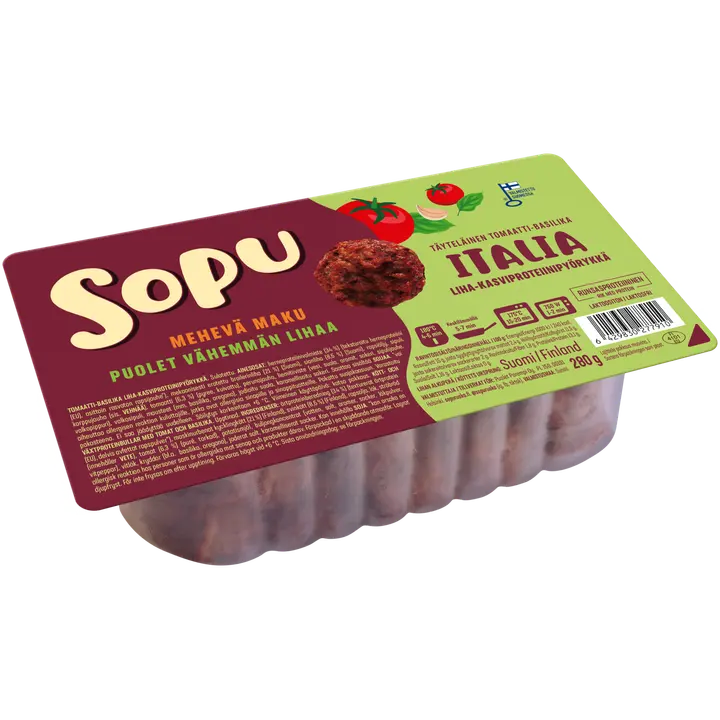 Sopu liha-kasviproteiinipyörykkä italia 280 g
