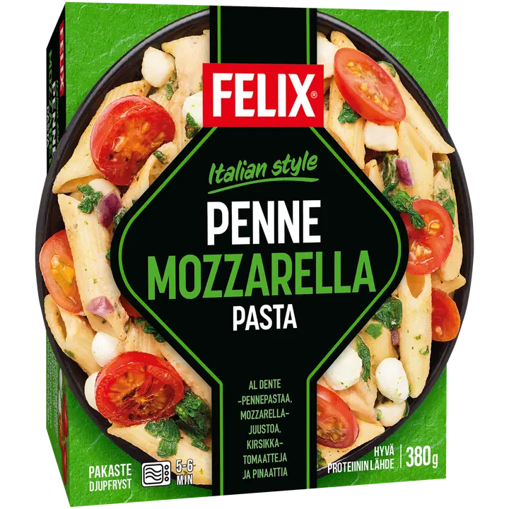 Felix Italian style penne mozzarella pasta fryst rätt 380g