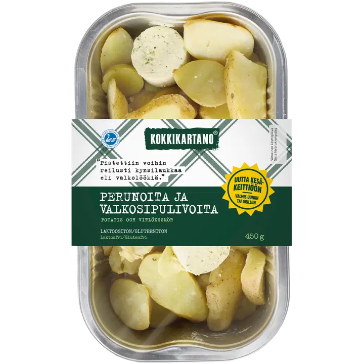 Kokkikartano Perunoita ja valkosipulivoita 450g