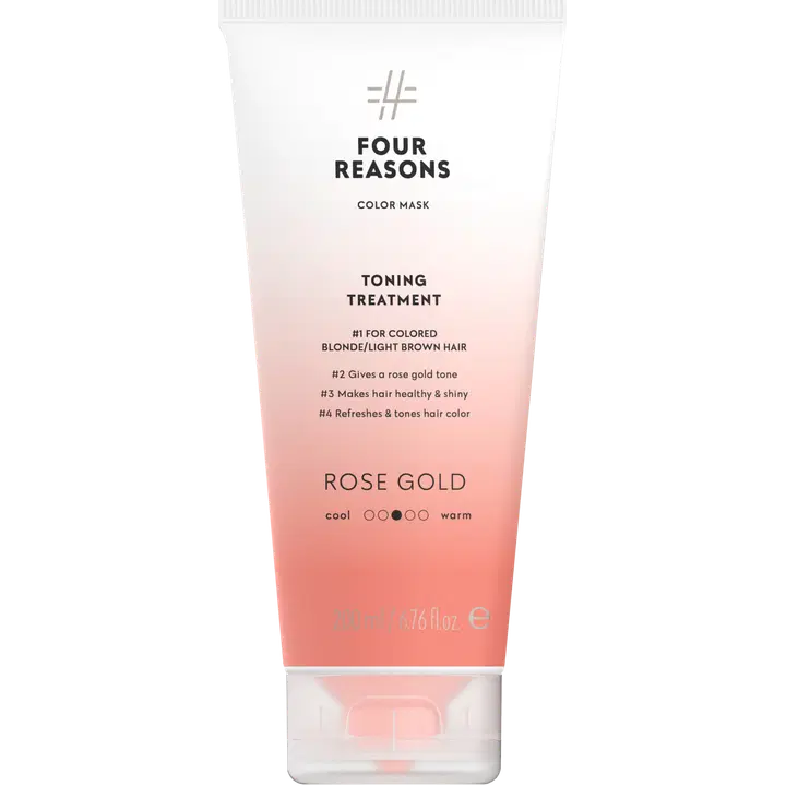 Four Reasons Color Mask Toning Treatment Rose Gold sävyttävä tehohoito 200 ml