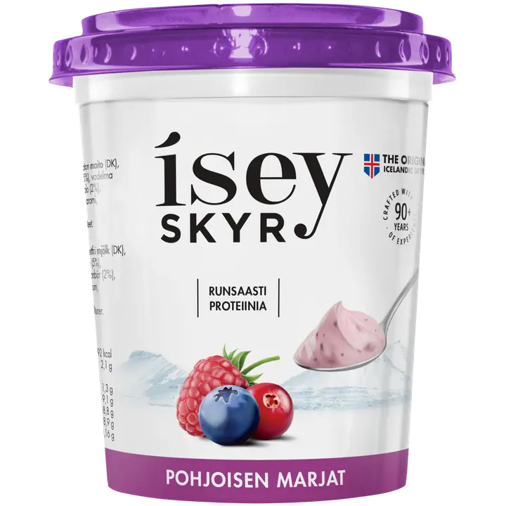 Isey Skyr põhjamaiste marjadega piimatoode, laktoosivaba, 400 g