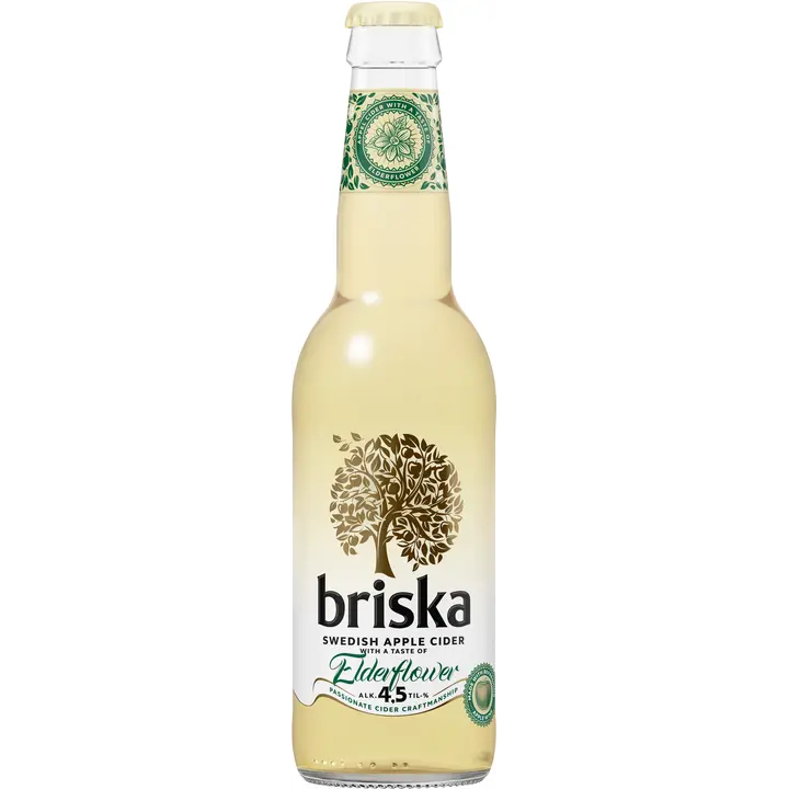 Briska seljankukkasiideri 4,5% klp 0,33l