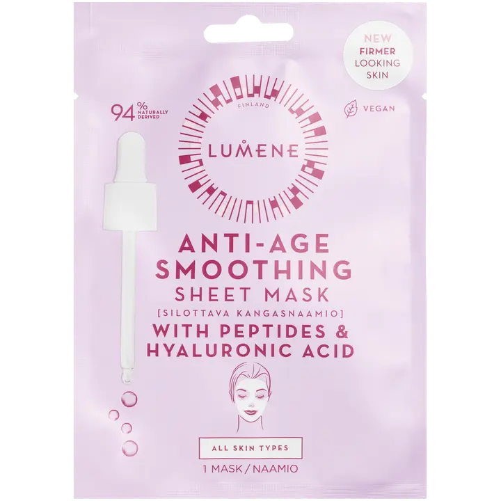 Lumene ANTI-AGE Silottava kangasnaamio 1 kpl