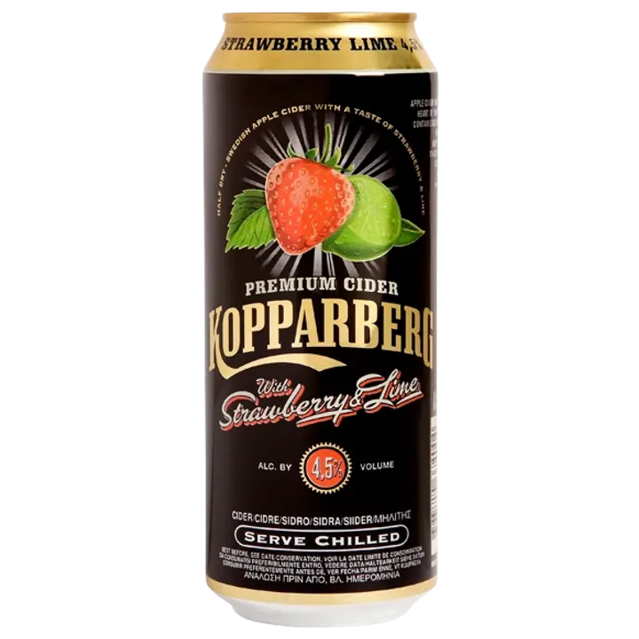 Kopparberg Strawberry-Lime siider 4,5%vol 500ml