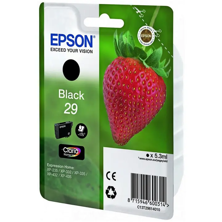 Epson mustepatruuna 3T29814012 musta