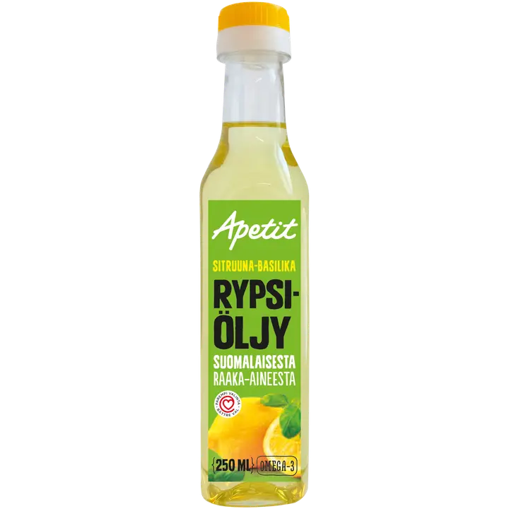 Apetit sitruuna-basilika rypsiöljy 250ml