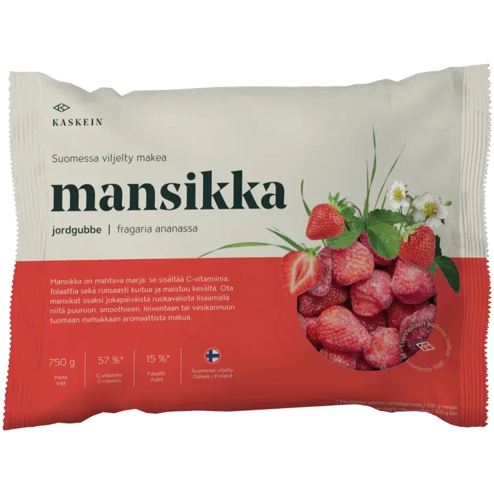 Kaskein 750 g Mansikka pakaste