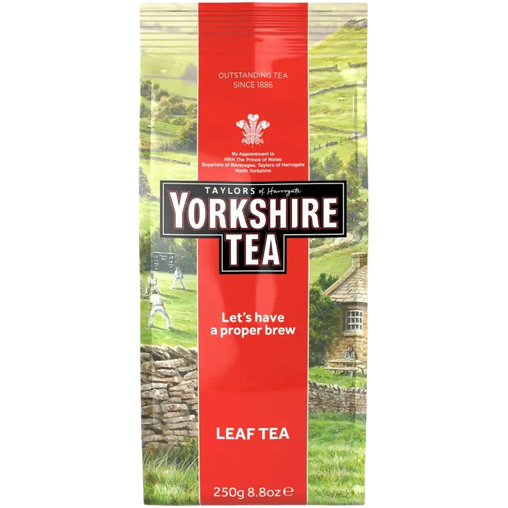 Taylors of Harrogate Yorkshire musta irtotee 250g