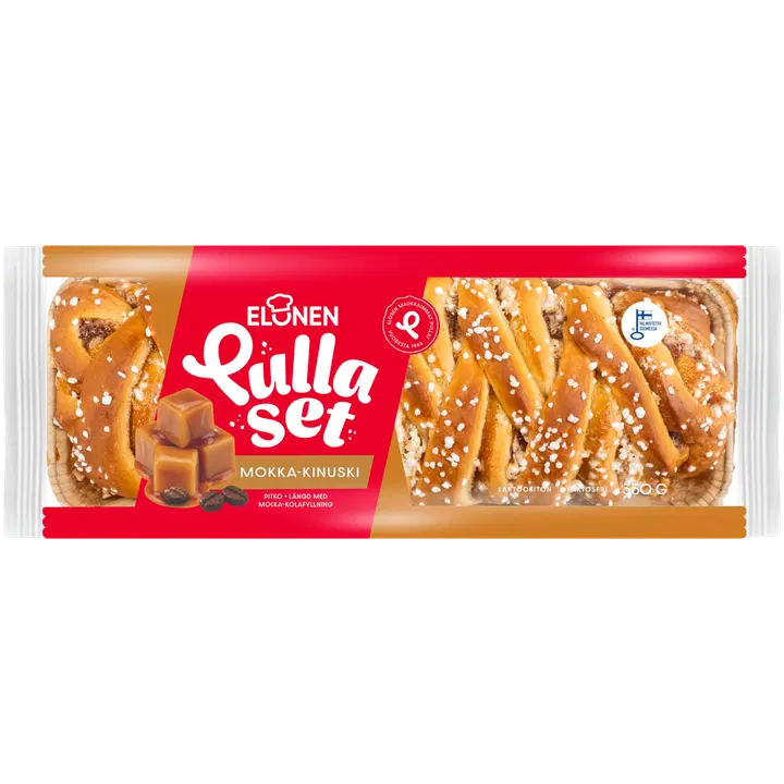 Elonen Pullaset Mokka-kinuskipitko 350g