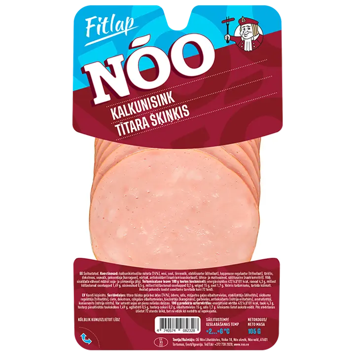 Nõo Fitlap Kalkunisink 105 G
