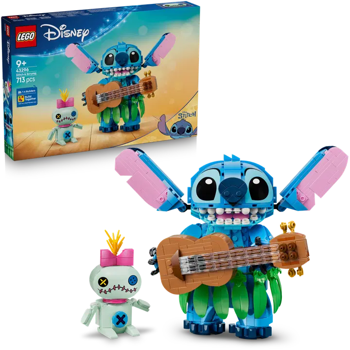 LEGO® Disney Classic 43296 Stitch ja räsynukke