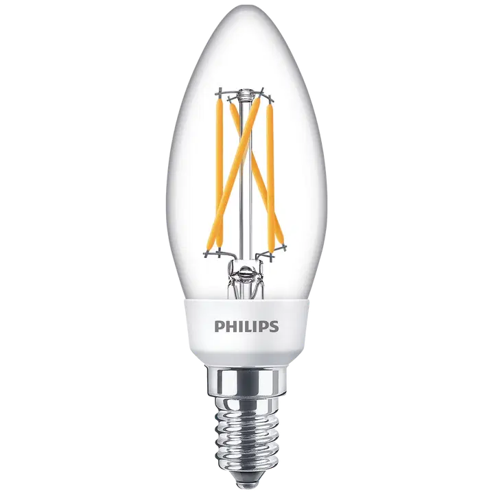 Philips LED-lamppu 5W B35 E14 2700K 470LM lämmin valkoinen