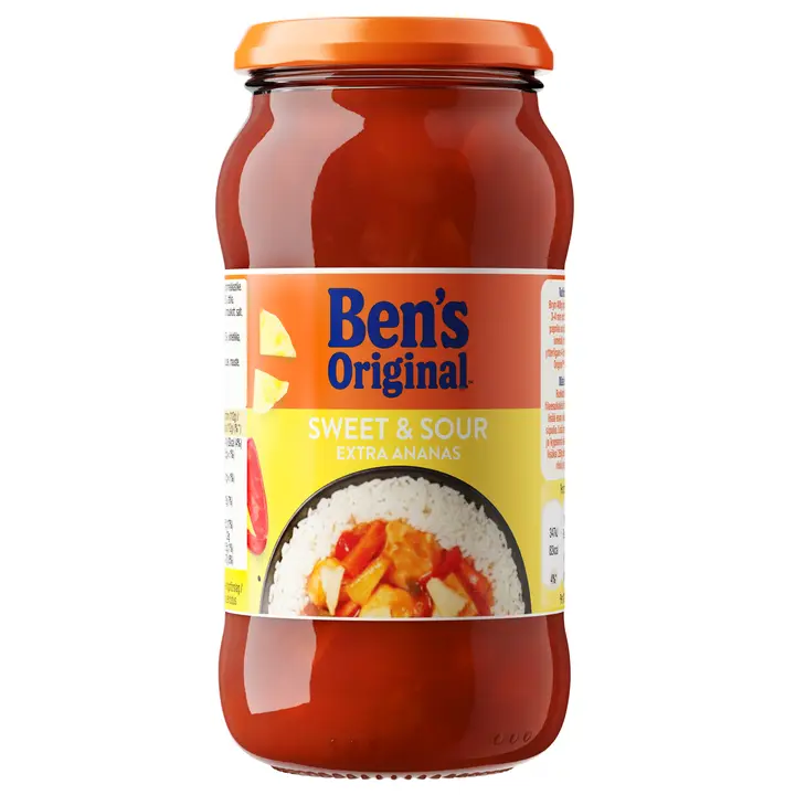 Ben's Original Sweet&Sour Extra Ananas ateriakastike 450g