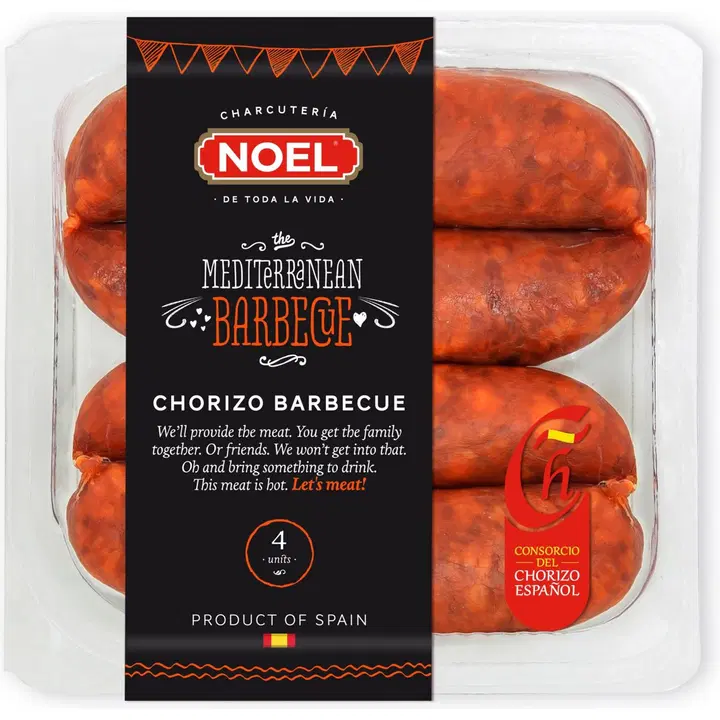Noel Mediterranean 200g chorizomakkara BBQ tulinen