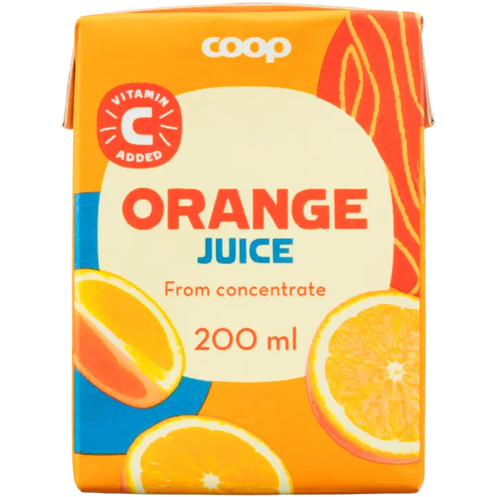 Coop appelsiinitäysmehu 2dl