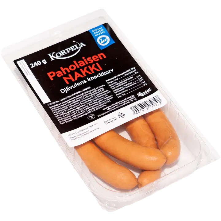 Korpela paholaisen nakki 240 g