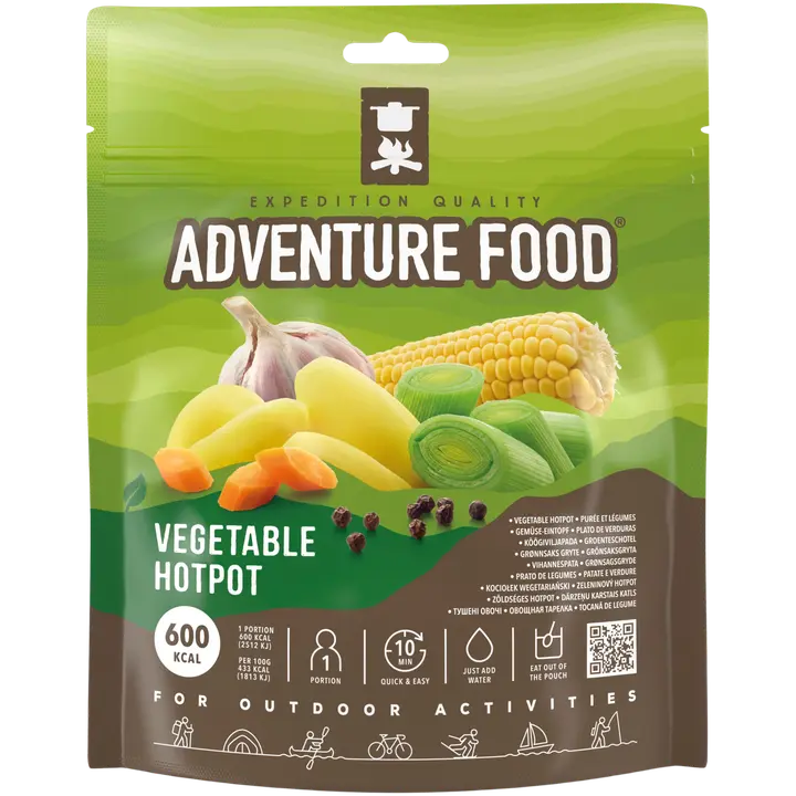 Adventure Food vihannespata, vegetable hotpot, 600 kcal