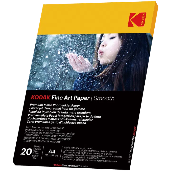 Kodak valokuvapaperi sileä matta 21 x 29,7 cm 230g/m² 20 arkkia