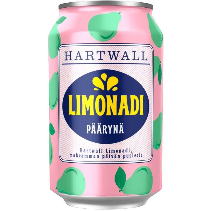 Hartwall Limonadi Päärynä virvoitusjuoma 0,33 l