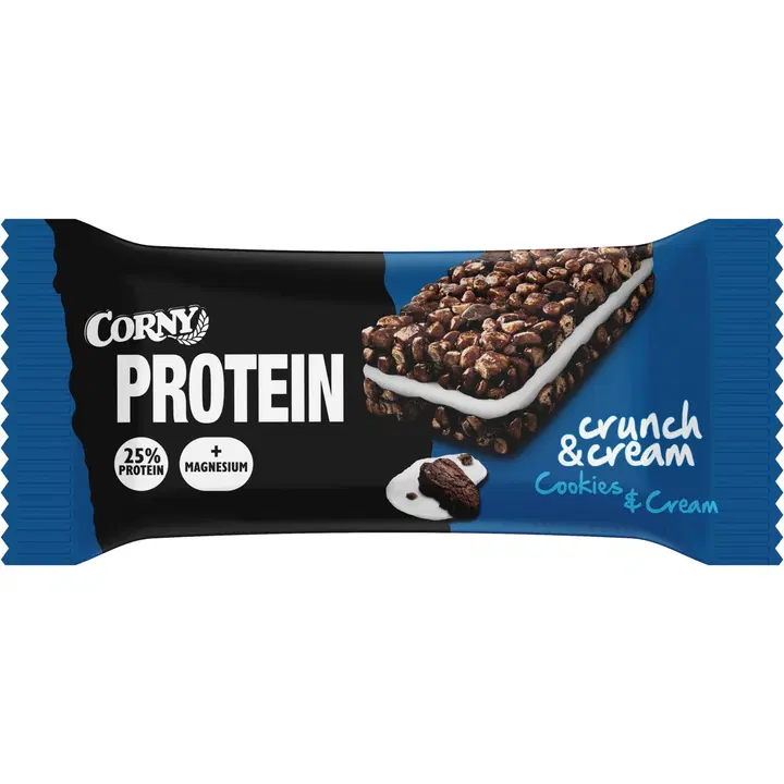 Corny Protein Crunch & Cream Cookies & Cream proteiinikerrospatukka 35g