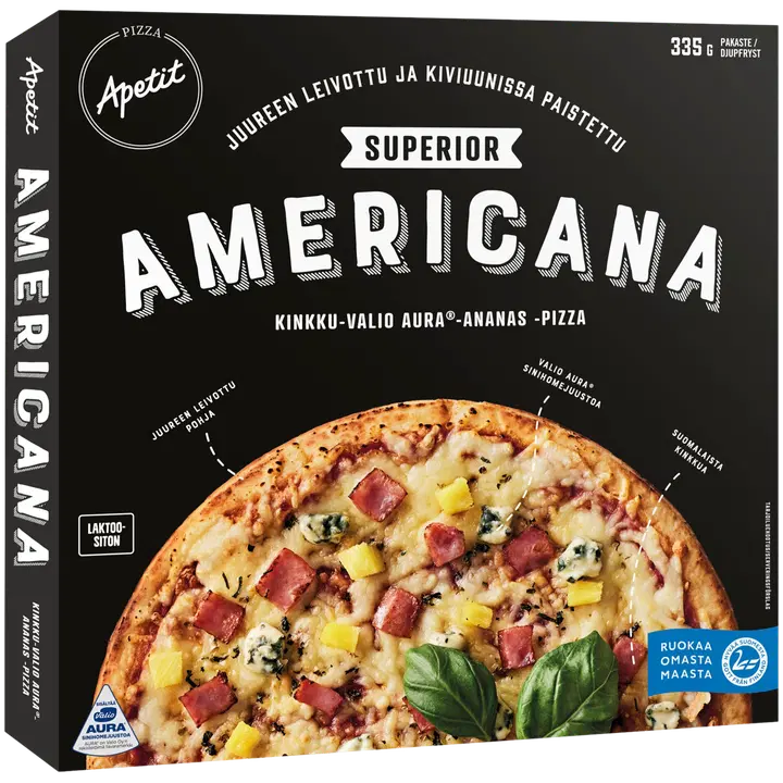 Apetit Superior Americana pizza pakaste 335g