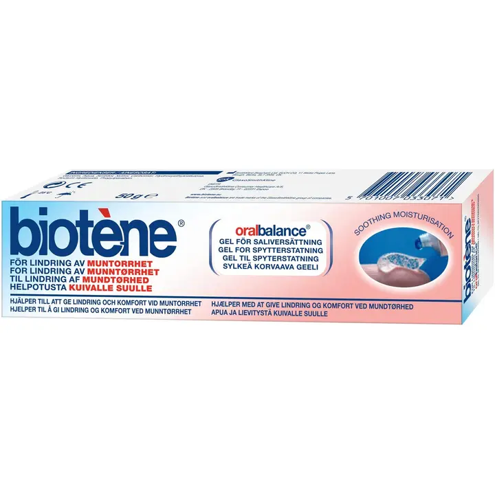 Biotène Oral Balance Geeli kuivan suun kosteuttamiseen 50g