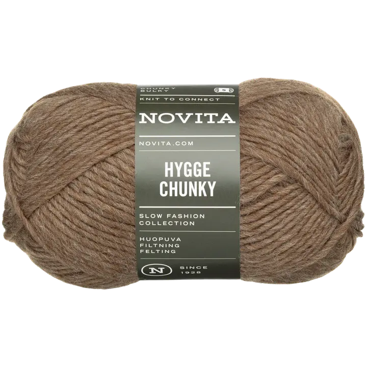 Novita lanka Hygge Chunky 100 g metsäsieni 068