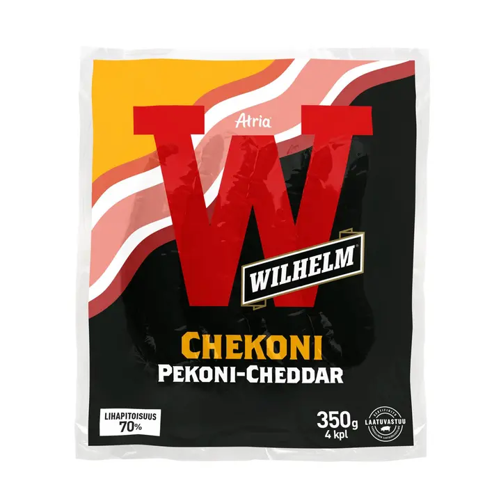 Atria Wilhelm Chekoni grillimakkara 350g