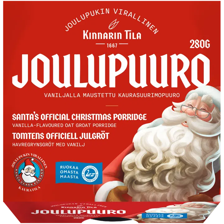 Kinnarin Tila 280g Joulupukin virallinen joulupuuro