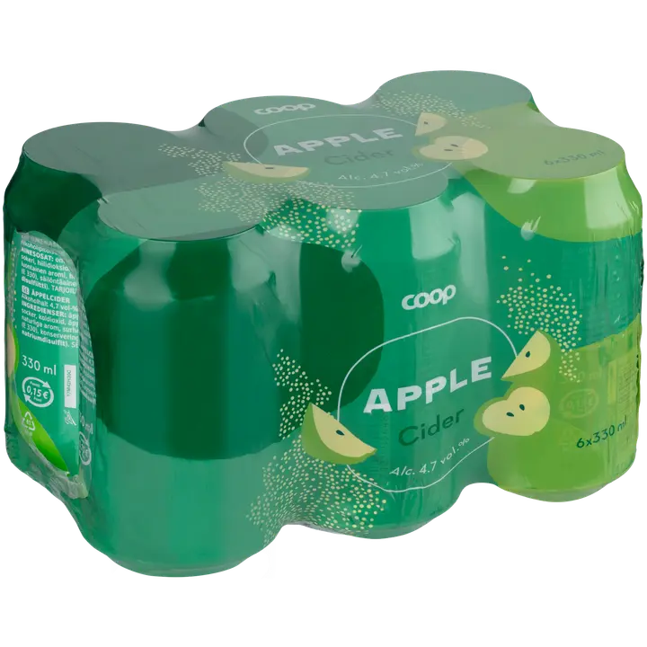 6xCoop Apple Cider 4,7 % 0,33 l tlk