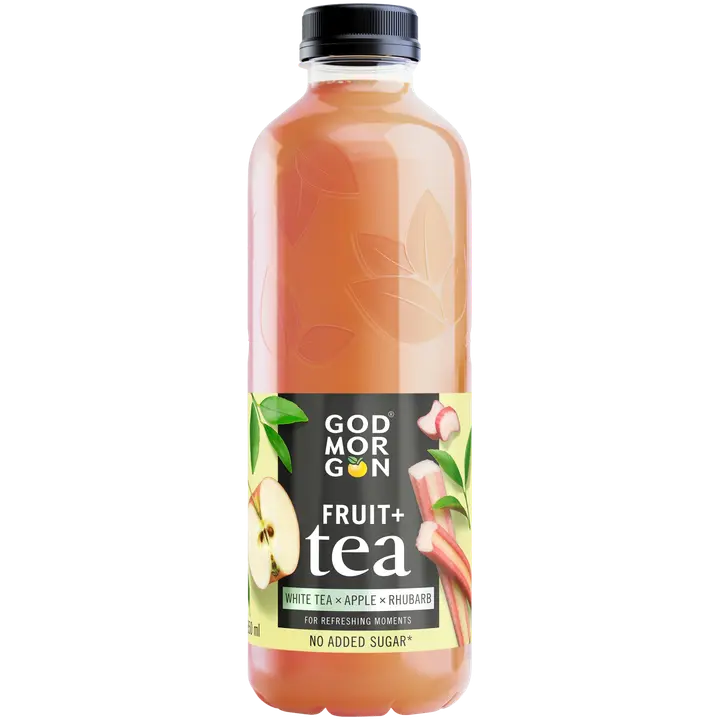 God Morgon Hedelmä + tee Raparperi hedelmäjuoma 850 ml