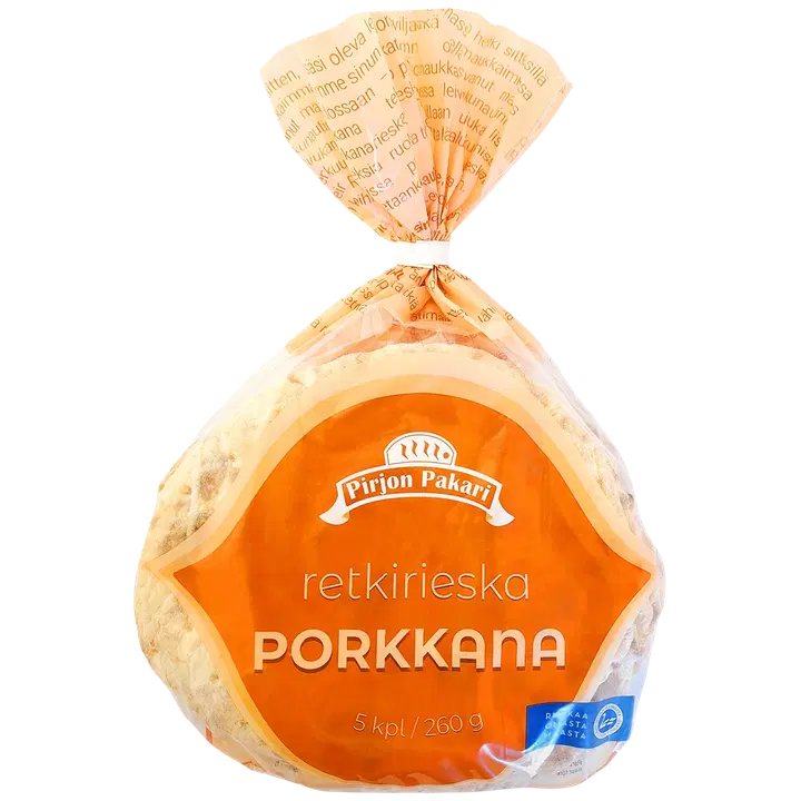 Pirjon Pakari Retki porkkana-rieska 5 kpl/pss