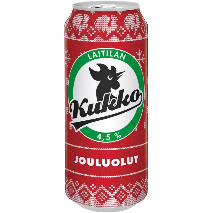 Laitilan Kukko Joulu 4,5 til-% 0,5L olut