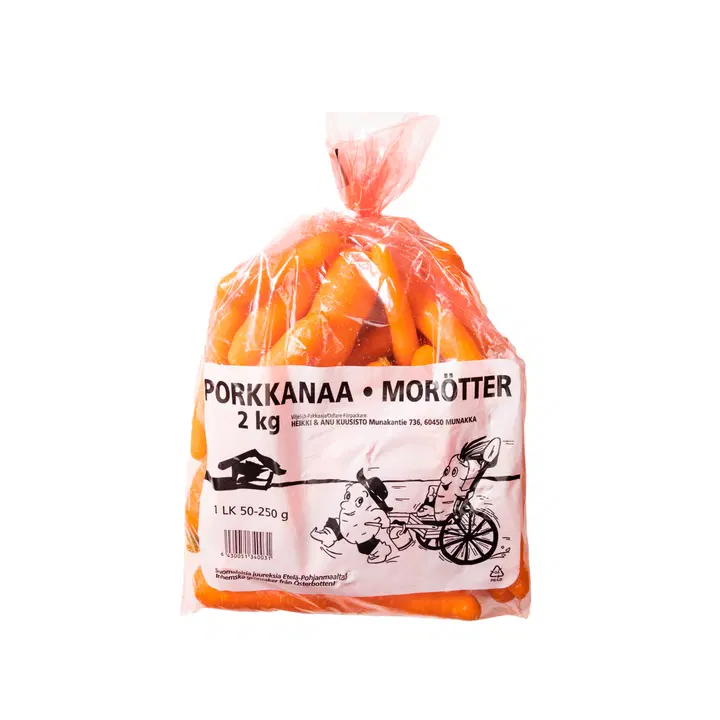 Kuusisto Heikki porkkanapussi 2 kg