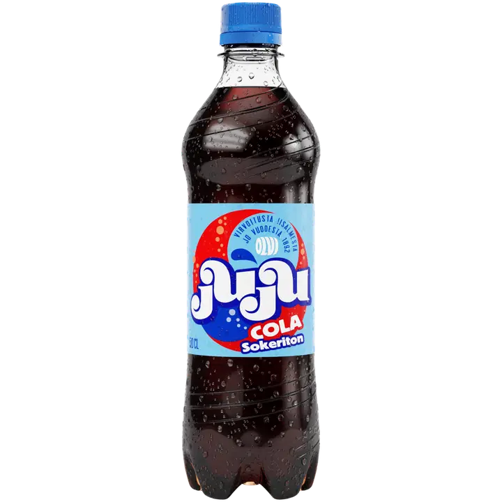 OLVI Juju Cola Sokeriton 0,5 l kmp