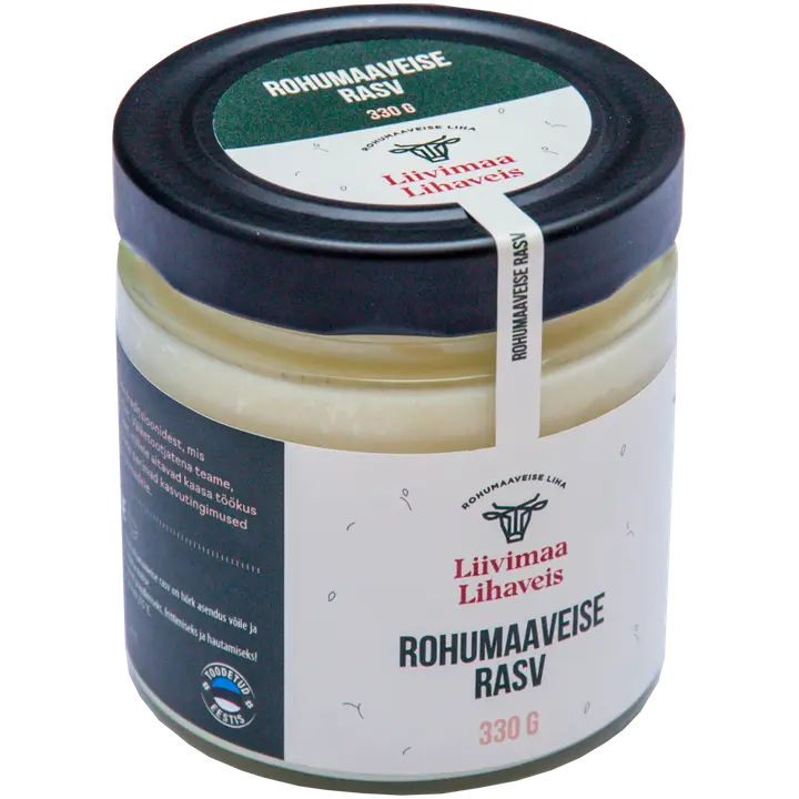 Linnamäe Lihatööst Rohumaaveise rasv, 330g