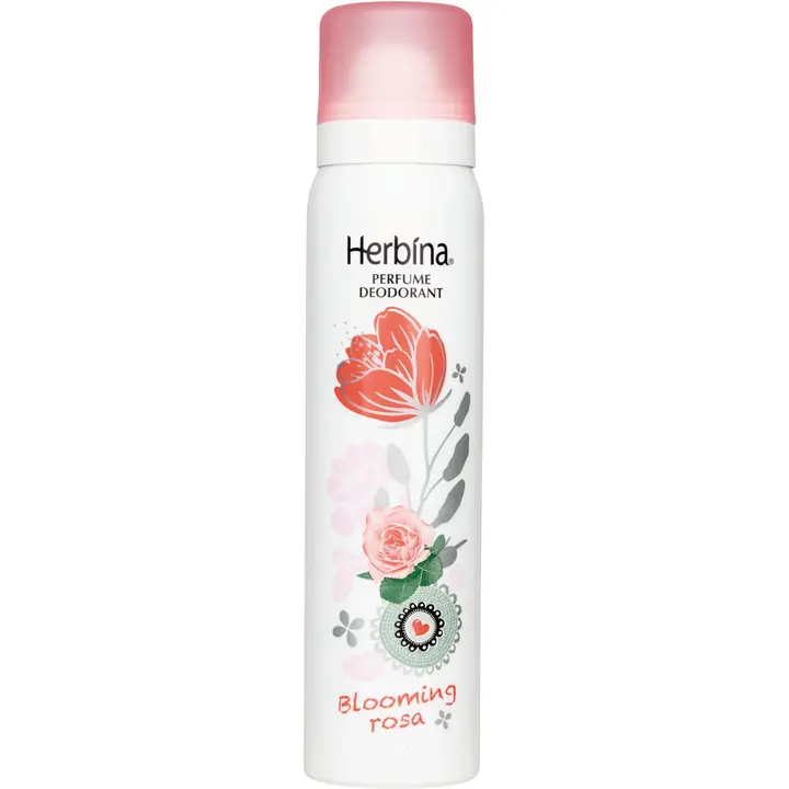 Herbina spreideodorant blooming rosa 100ml