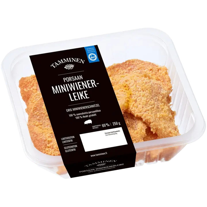 Tamminen porsaan miniwienerleike 250g