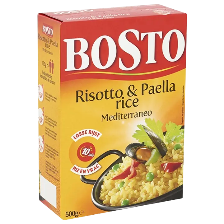 Bosto risotto paella riis, 500 g