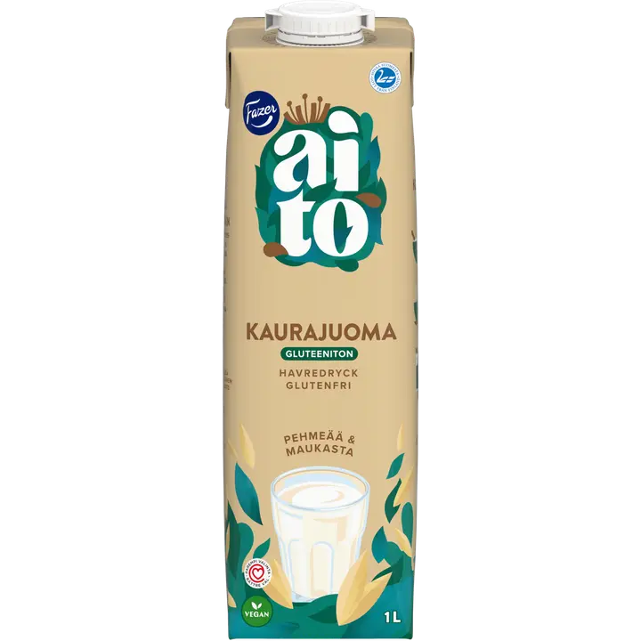 Fazer Aito Kaurajuoma 1 L UHT