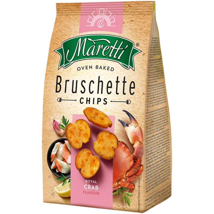 Maretti bruschetta-krõpsud krabimaitselised 70g