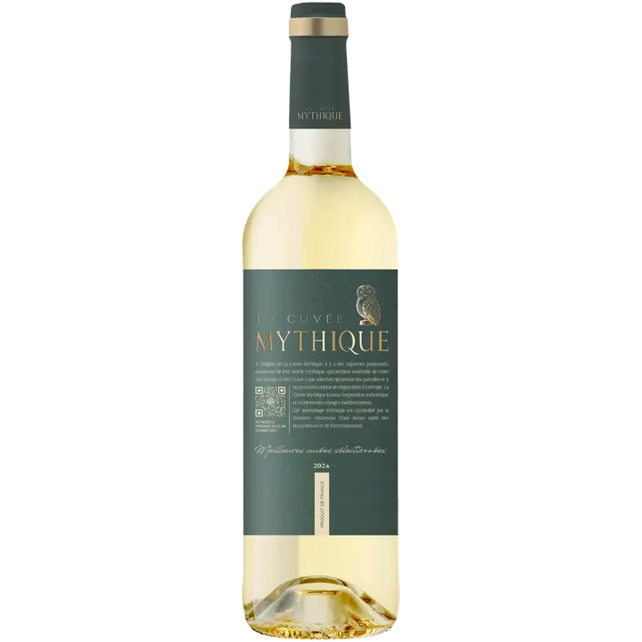 Mythique La Cuvée Blanc KGT vein 13%vol 750 ml