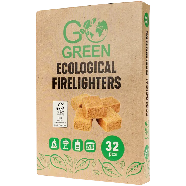 Go Green süütekuubikud 32 tk