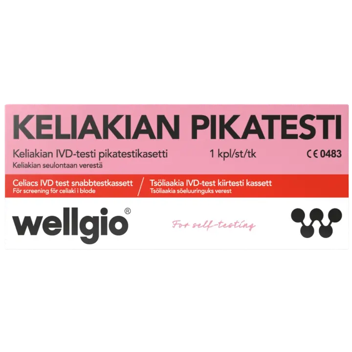 Wellgio keliakia Testi Prima
