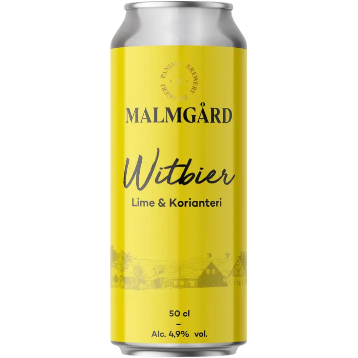 Malmgård Witbier 4,9% 0,5l tlk